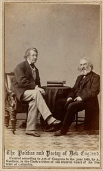A política e a poesia da Nova Inglaterra, 1863 (foto)