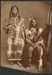 [Casal nativo americano não identificado]