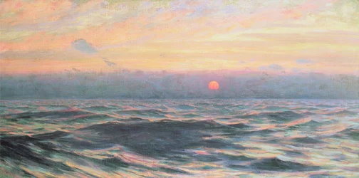 Pôr do sol, c. 1900