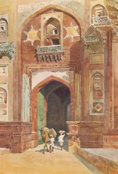 Forte de Agra - dentro da porta de Deli, c1880 1905.