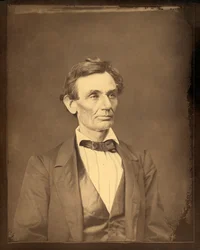 Retrato de Lincoln como candidato a presidente