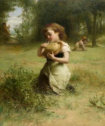 Wild Flowers, c.1865-75 (óleo sobre tela)