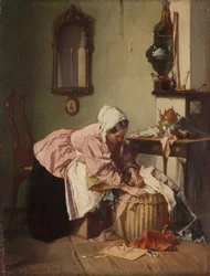 O cesto de pano