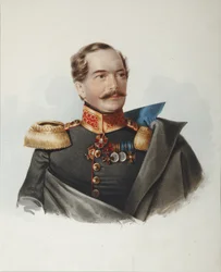 Retrato do conde Dmitri Alexeevich Shcherbatov 1818-1881, 1849