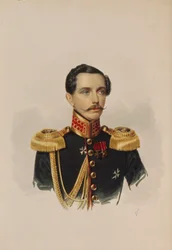 Retrato de Mikhail Vasilyevich Pashkov 1802-1863, 1838