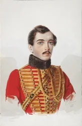 Retrato de NV Novoskoltsev, 1839