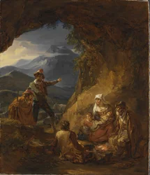 Bandidos Entrando Em Uma Habitação De Pastor, 1823
