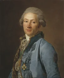 Christoffer Bogislaus Zibet, chanceler da corte e barão, 1784