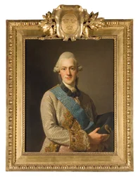 Duque Fredrik Adolf, (1750-1803), irmão de Gustavo III, príncipe da Suécia