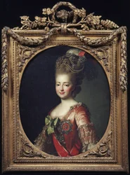 Retrato da grã-duquesa Sofia, segunda esposa do czarevich Paulo