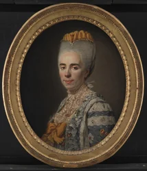 Retrato de Mme Antoinette-Louise Issard-Lacour, casada com Ch. A. Bourlet de Vauxelles