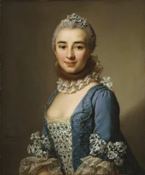 Senhora desconhecida, possivelmente Madame Deshanges