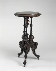 Tabela, c. 1845-1865 (pau-rosa; freixo)