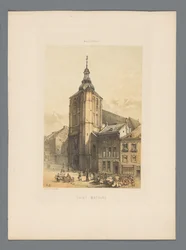 Igreja de São Matias em Maastricht São Mathias (título no objeto) Monumentos de Maastricht (título da série)