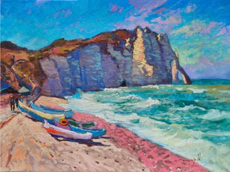 Praia das Falésias de Etretat