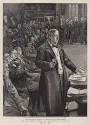 A noite toda sentada na Câmara dos Comuns