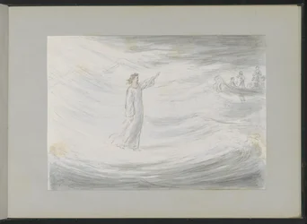 Cristo caminha sobre a água