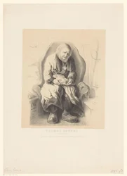 Retrato de Thomas Peters
Thomas Peters. Antigo 112 anos (título sobre o objecto)