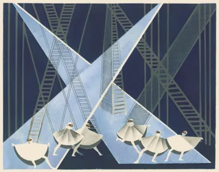 Projeto cenográfico do portfólio Décors de Théâtre, 1930.