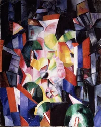 A cidade à noite, 1915