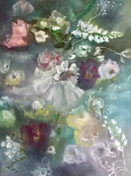 Serenidade floral de sonho