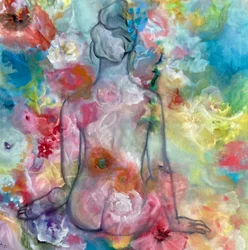Serenidade Floral Nude