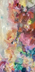 Flores abstratas vibrantes