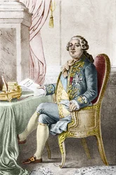 Retrato de Luís XVI (1754-1793), Rei de França.