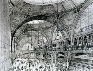 Estação Central, Bucareste, Romênia, do Orientalismo e da Arquitetura Contemporânea