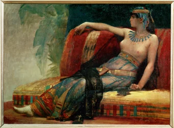 Faraó Cleópatra VII (pintura sobre tela)