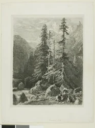 Paisagem alpina