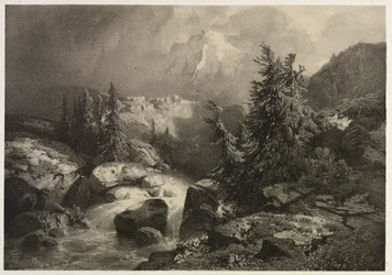 Tempestade nos Alpes