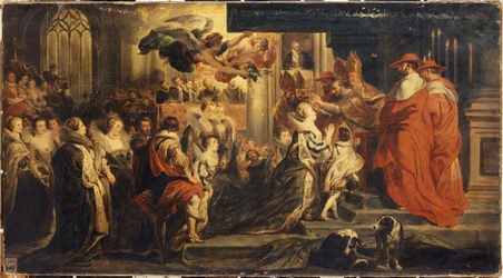 A coroação de Maria de Médici, 13 de maio