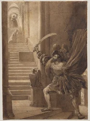 François I Brandindo uma Espada