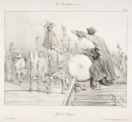 Grands Sauteurs !, de La Caricature, 1823-60.