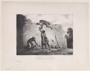 The Climb, da série Hunting Scenes, 1829.