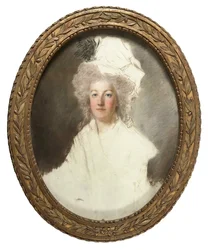 Retrato da rainha Maria Antonieta da França 1755-1793, 1791-1792.
