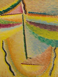 Cabeça abstrata: O Anjo da Guarda, 1933.