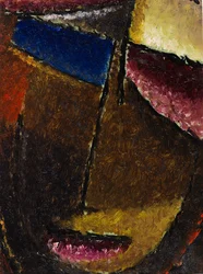 Pequena cabeça abstrata, 1934.