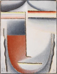 Clima de inverno Cabeça abstrata, 1932.