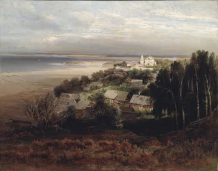 O Mosteiro da Assunção de Jesus, perto de Nizhny-Novgorod