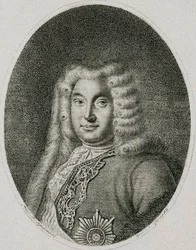 Retrato do Vice-Chanceler Conde Andrey Ostermann 1687-1747, c1812.