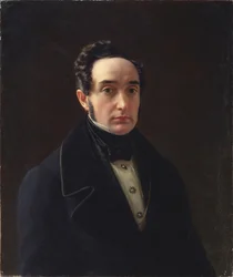Retrato de Vladimir Ivanovich Panaev 1792-1859