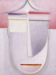 Abstract Head: Composição no 2 "inverno"; Cabeça abstrata: Composição nº 2 "inverno", c.1924