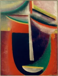 Cabeça abstrata: mistério