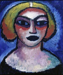 Cabeça de uma mulher, 1912