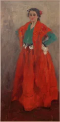 Helene em traje espanhol