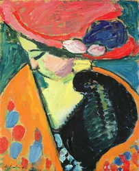Cabeça abaixada, 1909