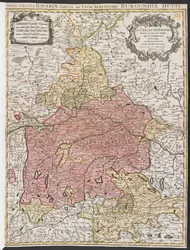 Mapa da Baviera