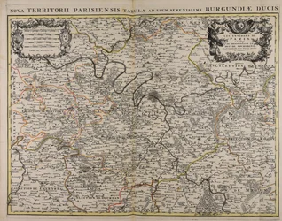 Os arredores de Paris para uso de meu senhor o duque de Borgonha